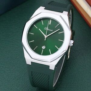 1pc Men Waterproof Multi-Functional Quartz Business Watch With Date Display
